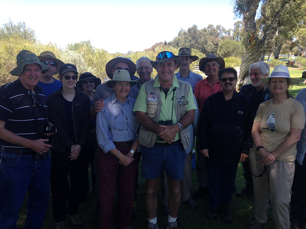 Bird Life members in WA at Bibra lake Bird Life members in WA at Bibra lake