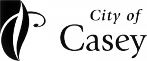 City of Casey logo - black text on a white background